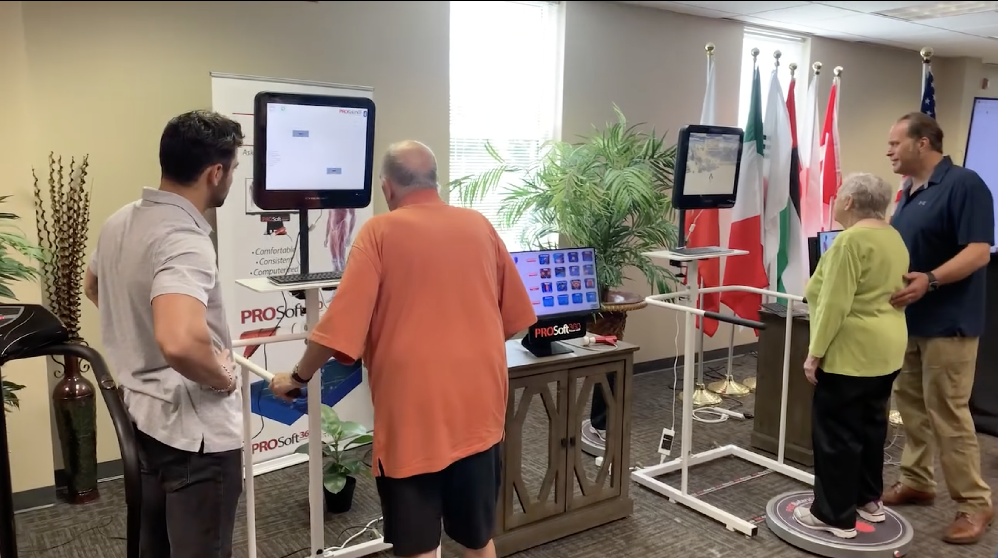 Vestibular Therapy Session